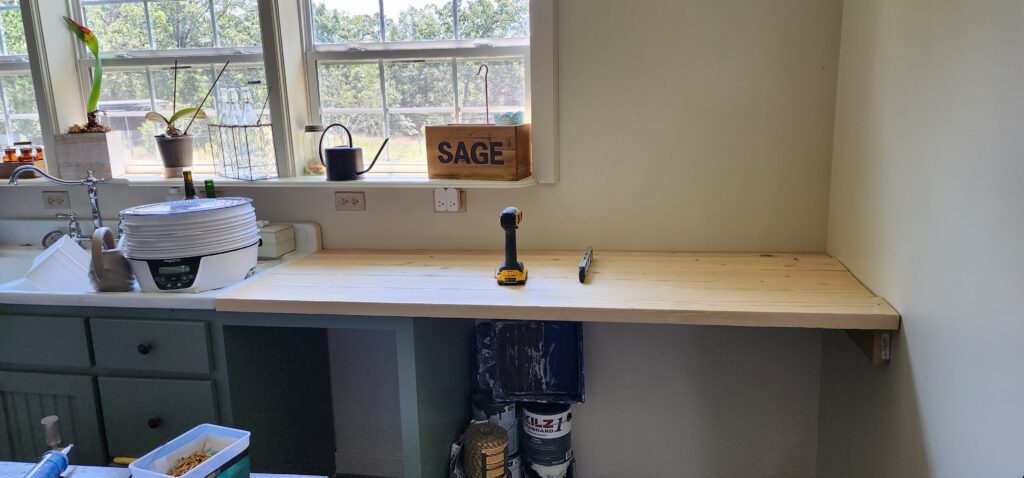 laundry room countertop