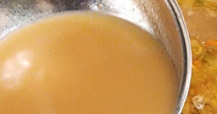Homemade Chicken Broth Recipe