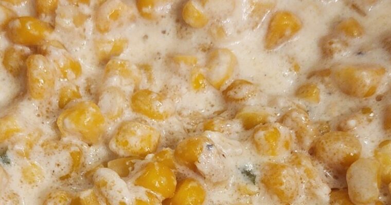Slow Cooker Creamed Corn Recipe