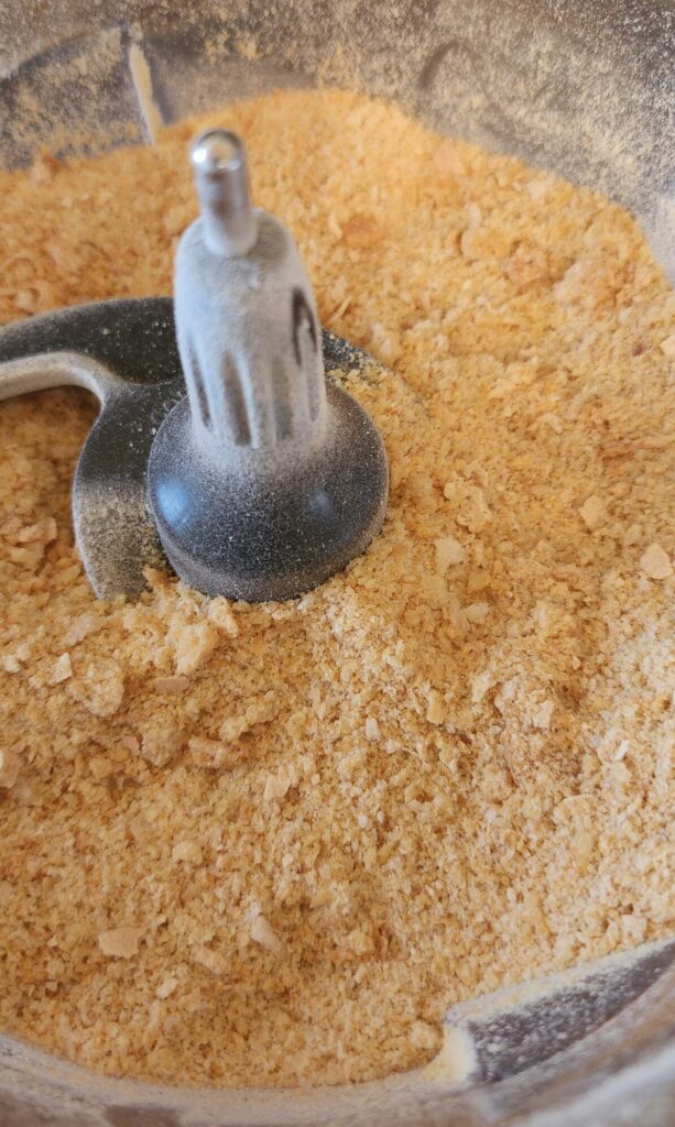 sourdough breadcrumbs in food processor