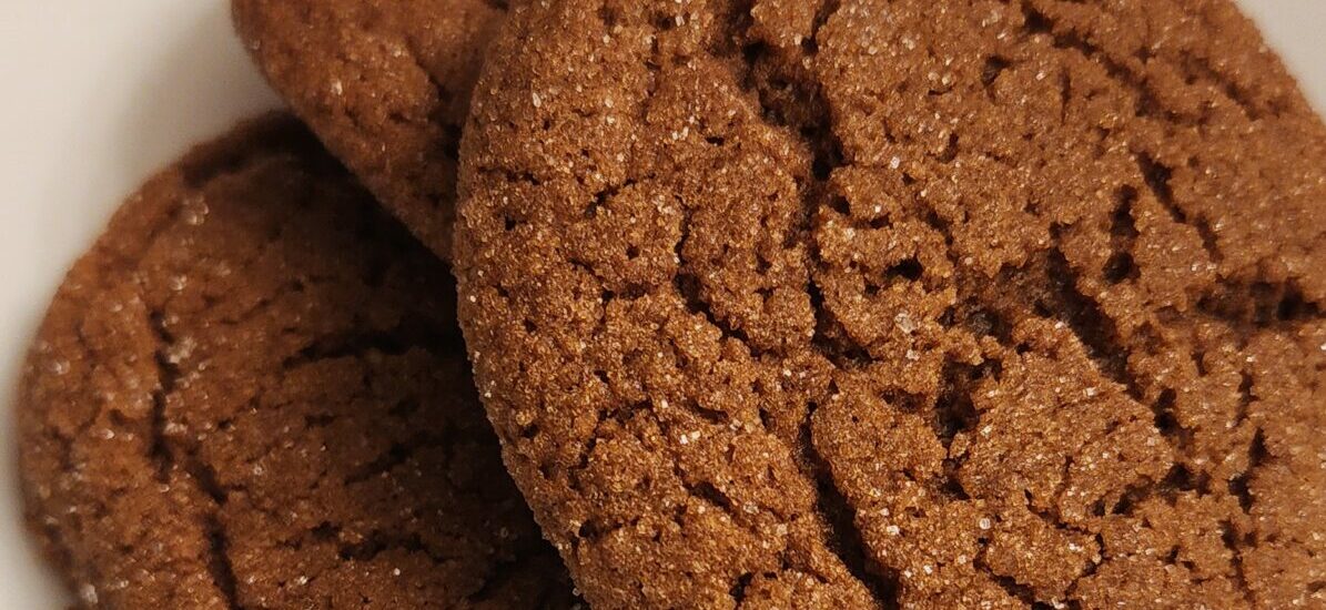Ginger Molasses Cookies