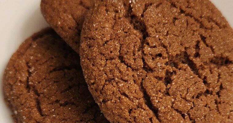 Ginger Molasses Cookies