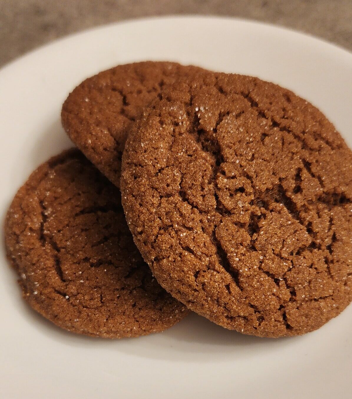 Ginger Molasses Cookies