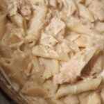 creamy chicken pasta in slow cooker